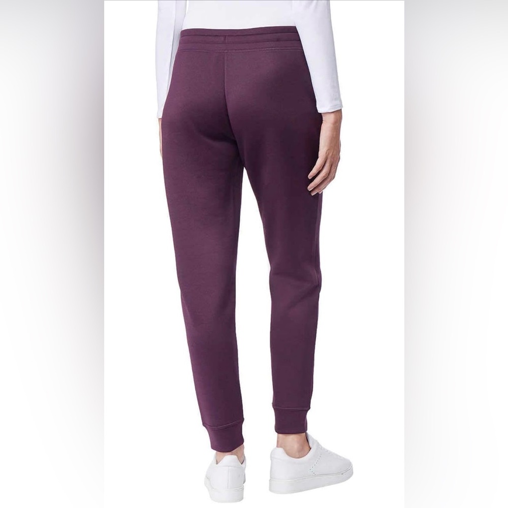 32 DEGREES Women’s Tech Fleece Purple Joggers Medium - Picture 2 of 5